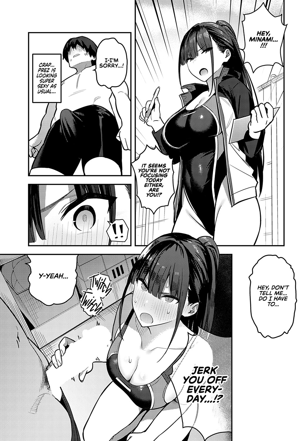 Hentai Manga Comic-Getting Jerked off by the Swimming Club Senpai-Read-12